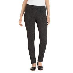 Hilary Radley Ladies' Slimming fit Sits at Waist Ponte Pant