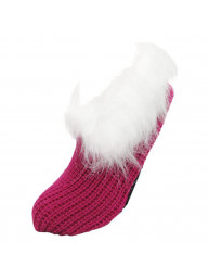 "J-ann" Women's Non- Slip Home Slipper Socks (Many Colors/Combos)