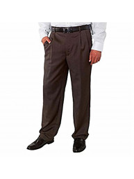 Kirkland Signature Men's 100% Wool Flat Front Dress Pants