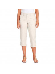 Gloria Vanderbilt Ladies' Roll Cuff Capri