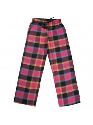 BRAVE/J. ANN Adult's 100% Cotton Super Soft Flannel Plaid Pajama/Lounge Pants/Shorts