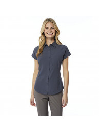 32 DEGREES Cool Women's Outdoor Performance Top Button Down Shirt