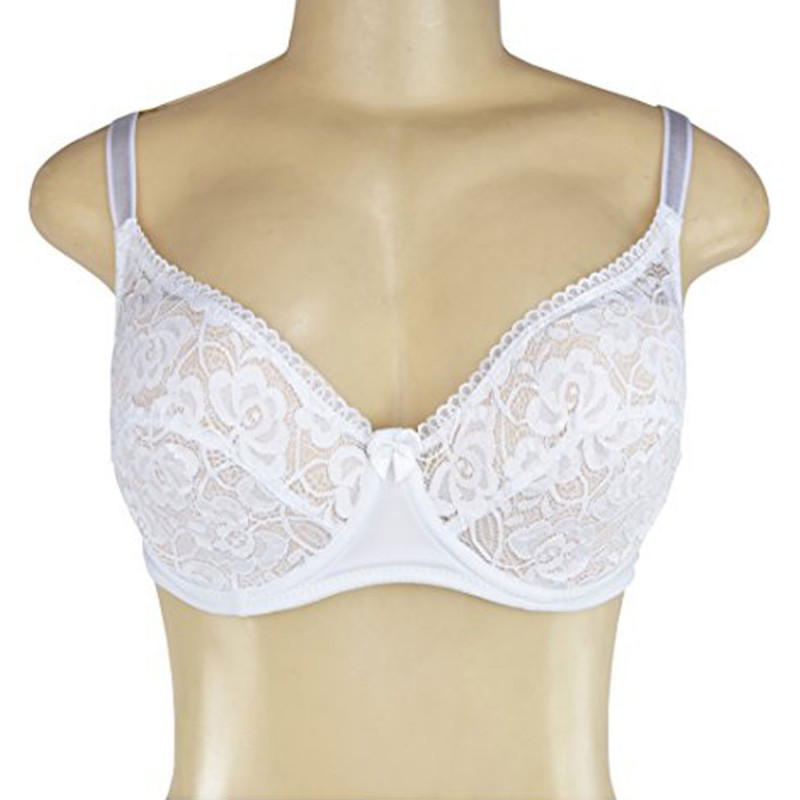 J.Ann Women's Comfort Laced Bra