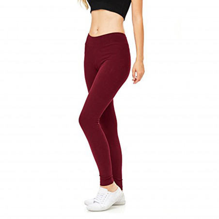 Women's Juniors High Waisted Cotton Layering Leggings