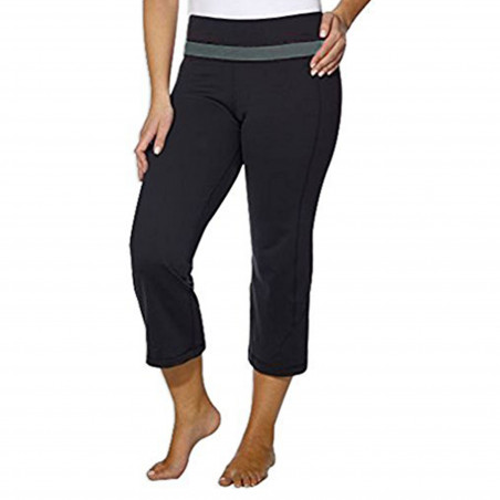 Ladies Active Yoga Capri Pant,(Size M-XL, Many Colors)