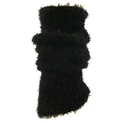 Women's 2-Pair/Pack Fashion Soft Fuzzy Knit Acrylic/ Wool Leg Warmer