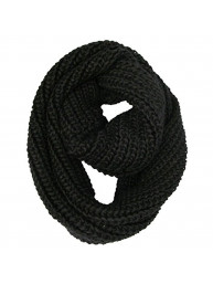 Women's Winter Knit Infinity Circle Scarf - Different Colors