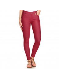 Women's Basic Five Pocket Stretch Jegging Tights Pants