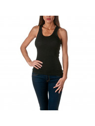 Tank Top - Women's Cotton Ribbed Tank Top