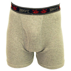 Men's 100% Cotton Knitted Boxer Brief 1 Pack