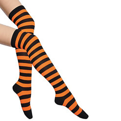 Women's 1-Pair/Pack Over Knee High Socks, Size 9-11, Many Colors