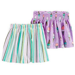 Carter's Little Girls Two-Piece Skirts Set