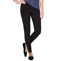 Matty M. Women's Ponte Legging Pants with Back Pockets