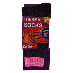 J. Ann Fashion Adults 1 Pair/Pack Super Warm Thermal Socks