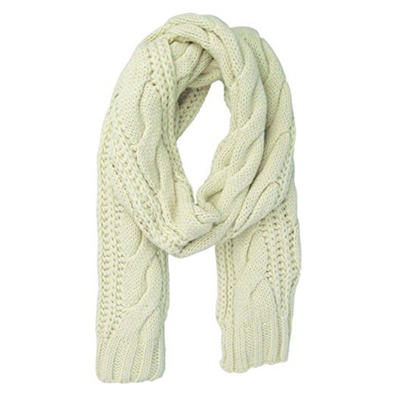 J.ANN Thick Winter Knitted Warm Long Basic Outdoor Scarf Shawl