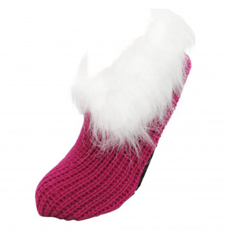 "J-ann" Women's Non- Slip Home Slipper Socks (Many Colors/Combos)