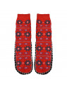 J.Ann Women's 1-Pack Knitted Non Slipper Sockss with NON-SLIP BOTTOMS.
