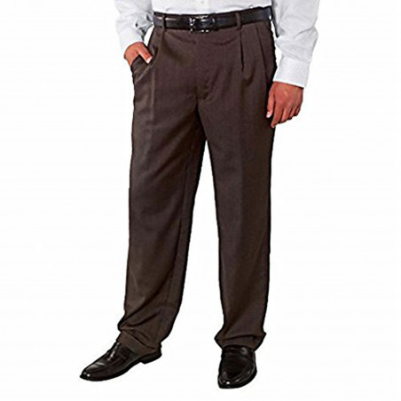 Kirkland Signature Men's 100% Wool Flat Front Dress Pants