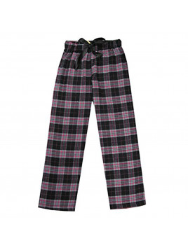 BRAVE/J. ANN Adult's 100% Cotton Super Soft Flannel Plaid Pajama/Lounge Pants/Shorts