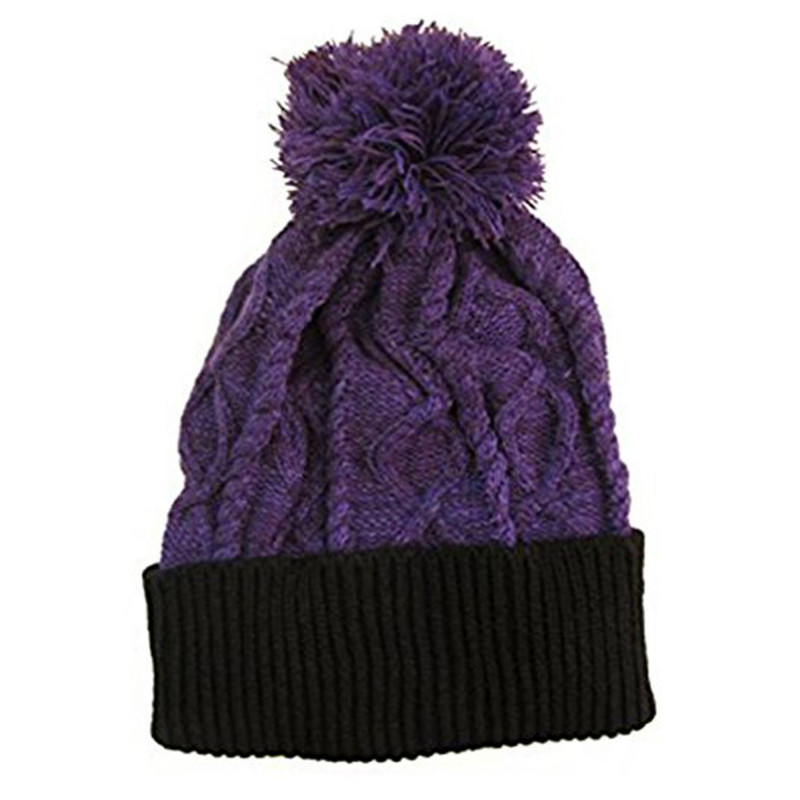 J.Ann Adults Fashion Winter Twisted Beanie 8", Many Colors