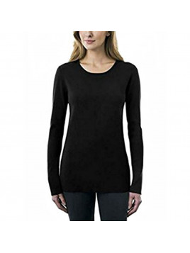 J.Ann Kirkland Signature Ladies' Crewneck Sweater (Size L, Color Black)