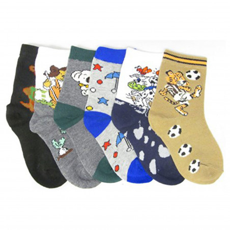 Children Wholesale 12- Pair/Pack Crew Socks (Many Sizes/Designs)