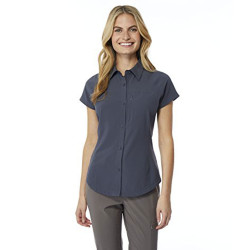 32 DEGREES Cool Women's Outdoor Performance Top Button Down Shirt