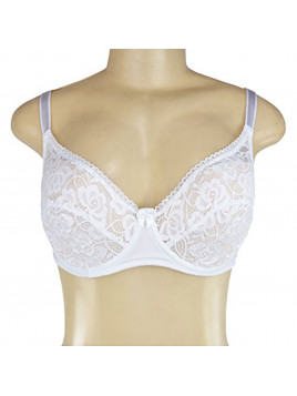 J.Ann Women's Comfort Laced Bra