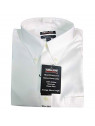 Men's Traditional Fit Non-Iron Dress Shirt (White Texture)