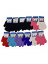 Kids 12-Pair Pack Winter Magic Gloves (Assorted Colors)