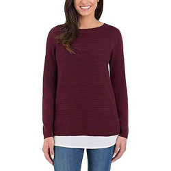 Ladies' Hilary Radley 2fer Sweater Women