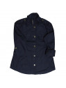 Bitton Lightweight Military Jacket for Women (Navy/Small)