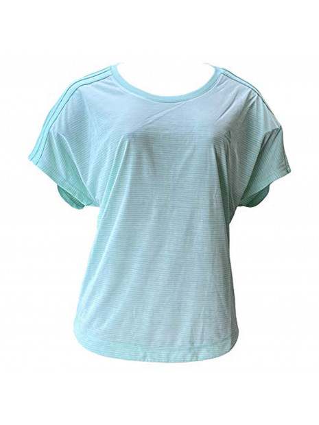 Womens 3-Stripes Climalite Short Sleeve Crew Neck T-Shirt