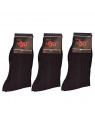 Hibaly Boy's Solid Color Ribbed Crew Dress Socks