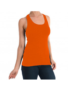 Women's 100% Cotton Racerback Tank Top