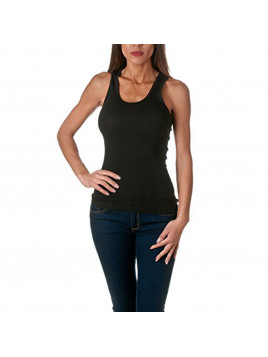 Tank Top - Women's Cotton Ribbed Tank Top