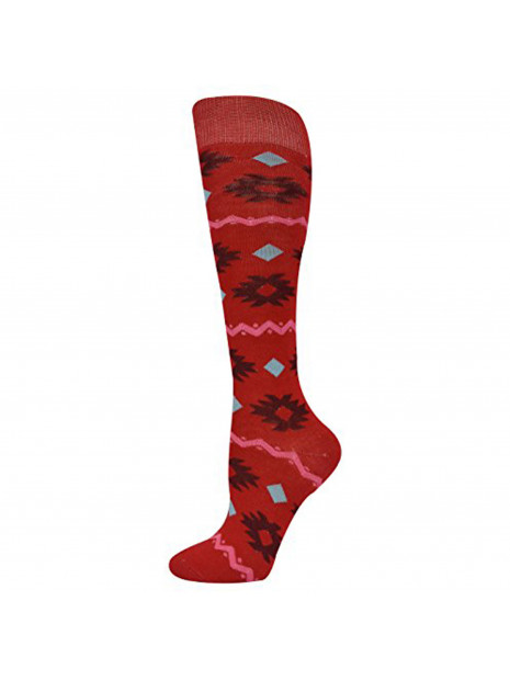 J.Ann 1 Pair/Pack Knee High Socks Tribe Design