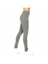 Yoga Leggings Capri with Fold Over Solid Waistband