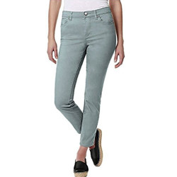 Ladies’ Ankle Length Skinny Pant Light Blue