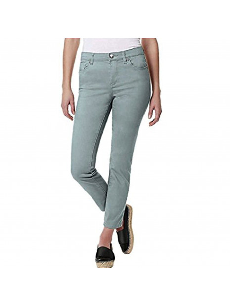 Ladies’ Ankle Length Skinny Pant Light Blue