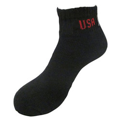Youth/Adults Cotton Athletic Ankle Sports Socks (Pack of 12)