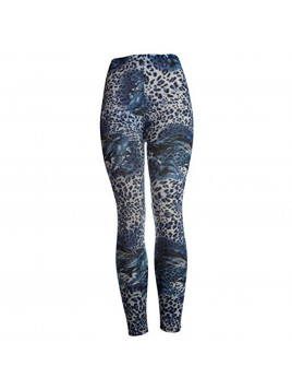 Womens Colorful Printed Seamless Long Leggings  ( 1 size )