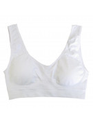 J.Ann" Womens Seamless Sport Bra with Removable Padding